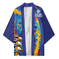 Custom Saint Lucia Cricket Kings Kimono Power Lions of Caribbean - Wonder Print Shop