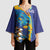 Custom Saint Lucia Cricket Kings Kimono Sleeve Blouse Power Lions of Caribbean - Wonder Print Shop