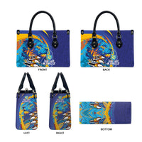 Saint Lucia Cricket Kings Leather Bag Power Lions of Caribbean - Wonder Print Shop