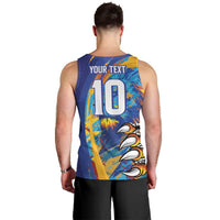 Custom Saint Lucia Cricket Kings Men Tank Top Power Lions of Caribbean - Wonder Print Shop