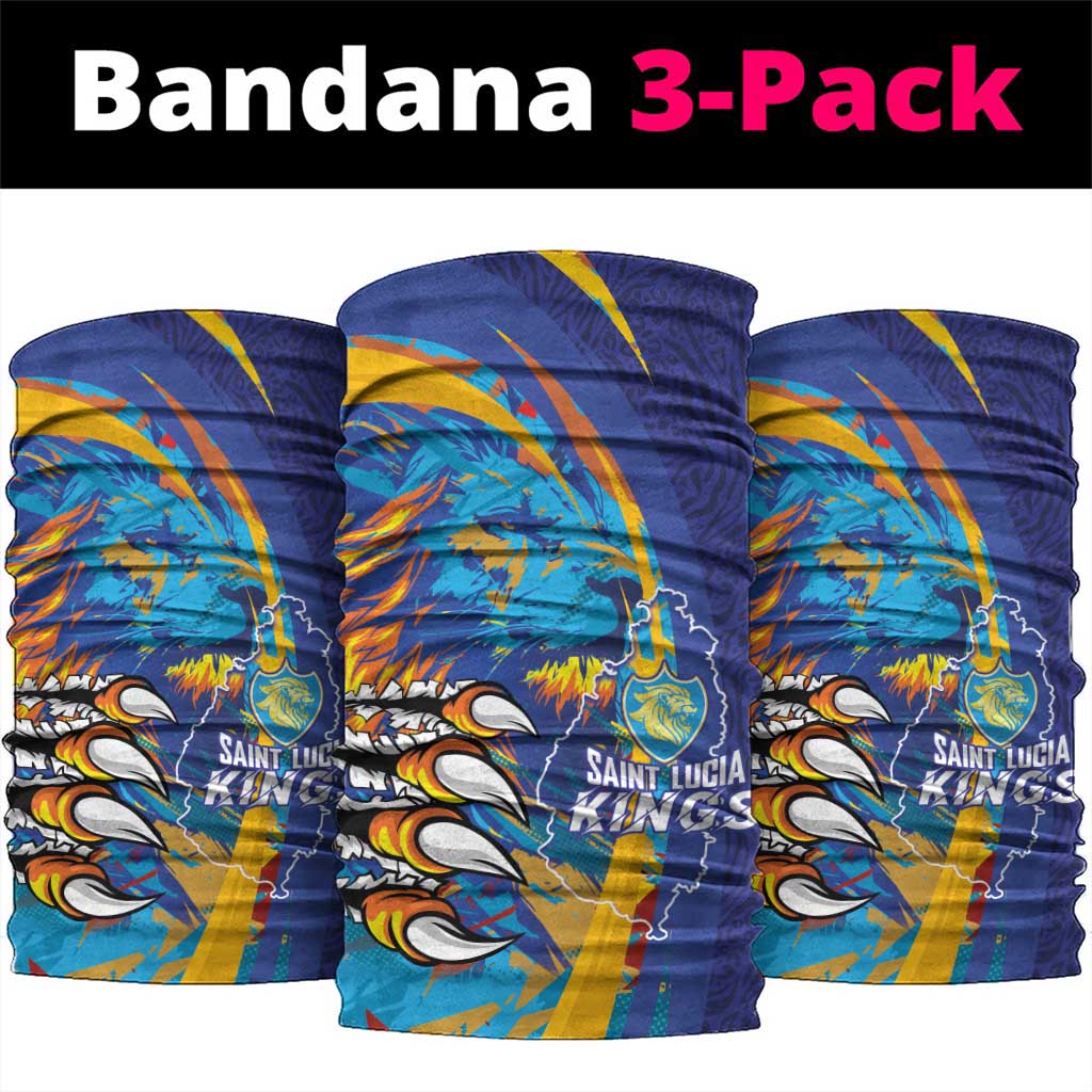 Saint Lucia Cricket Kings Neck Gaiter Power Lions of Caribbean - Wonder Print Shop