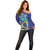Custom Saint Lucia Cricket Kings Off Shoulder Sweater Power Lions of Caribbean - Wonder Print Shop