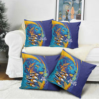 Saint Lucia Cricket Kings Pillow Cover Power Lions of Caribbean - Wonder Print Shop