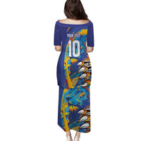 Custom Saint Lucia Cricket Kings Puletasi Power Lions of Caribbean - Wonder Print Shop