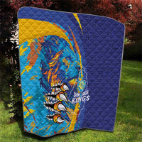Saint Lucia Cricket Kings Quilt Power Lions of Caribbean - Wonder Print Shop