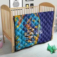 Saint Lucia Cricket Kings Quilt Power Lions of Caribbean - Wonder Print Shop