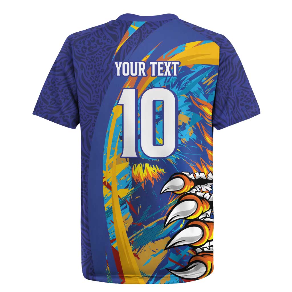Custom Saint Lucia Cricket Kings Rugby Jersey Power Lions of Caribbean - Wonder Print Shop
