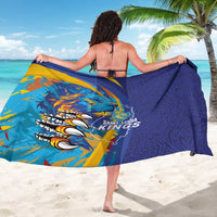 Saint Lucia Cricket Kings Sarong Power Lions of Caribbean - Wonder Print Shop