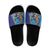 Saint Lucia Cricket Kings Slide Sandals Power Lions of Caribbean - Wonder Print Shop