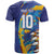 Custom Saint Lucia Cricket Kings T Shirt Power Lions of Caribbean - Wonder Print Shop