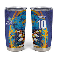 Custom Saint Lucia Cricket Kings Tumbler Cup Power Lions of Caribbean - Wonder Print Shop