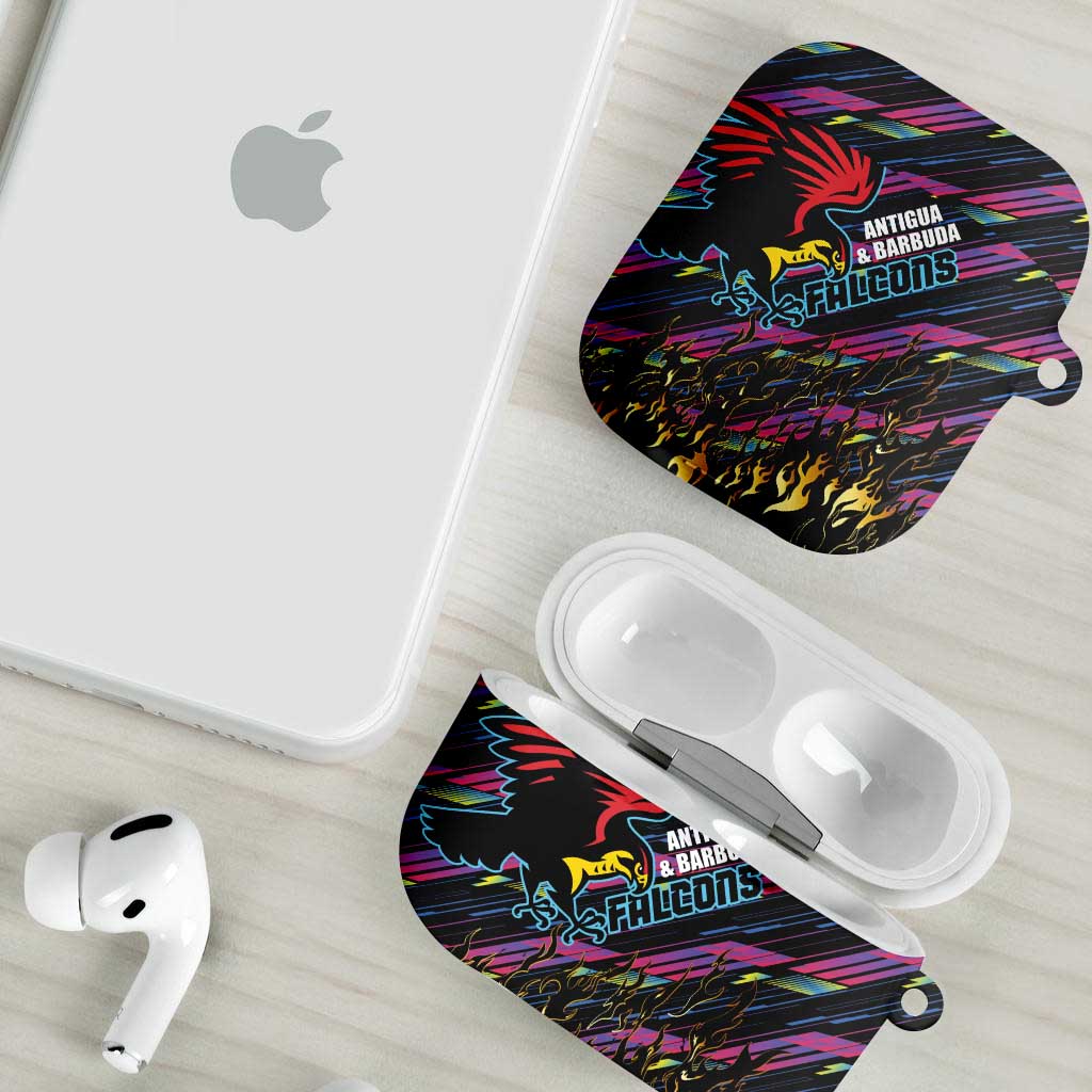 Antigua & Barbuda Cricket Falcons AirPods Case Through The Fire - Wonder Print Shop