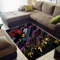 Antigua & Barbuda Cricket Falcons Area Rug Through The Fire - Wonder Print Shop
