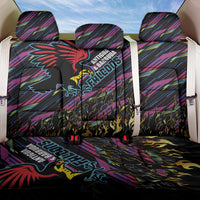 Antigua & Barbuda Cricket Falcons Back Car Seat Cover Through The Fire - Wonder Print Shop