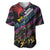 Custom Antigua & Barbuda Cricket Falcons Baseball Jersey Through The Fire - Wonder Print Shop