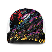 Antigua & Barbuda Cricket Falcons Baseball Net Cap Through The Fire - Wonder Print Shop