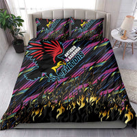 Antigua & Barbuda Cricket Falcons Bedding Set Through The Fire - Wonder Print Shop