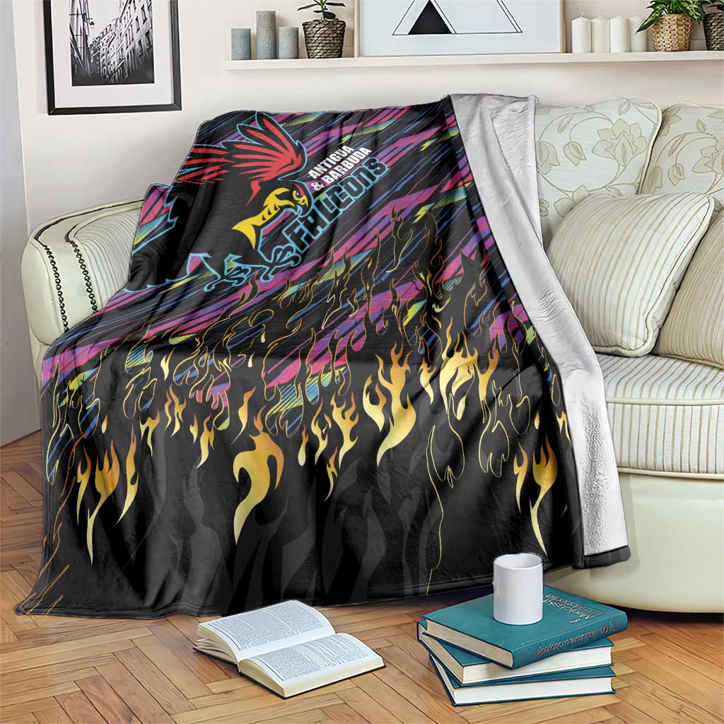 Antigua & Barbuda Cricket Falcons Blanket Through The Fire - Wonder Print Shop