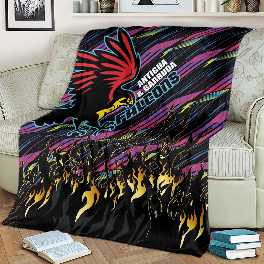 Antigua & Barbuda Cricket Falcons Blanket Through The Fire - Wonder Print Shop