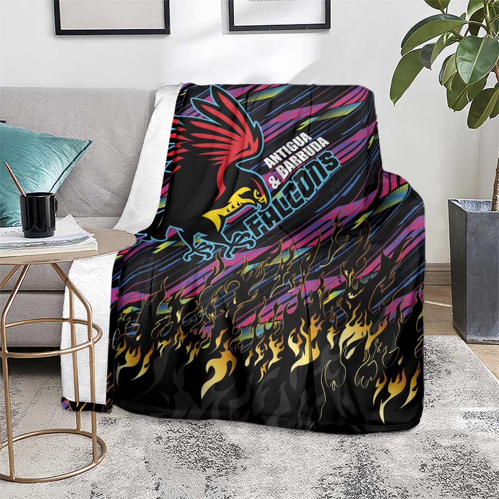 Antigua & Barbuda Cricket Falcons Blanket Through The Fire - Wonder Print Shop