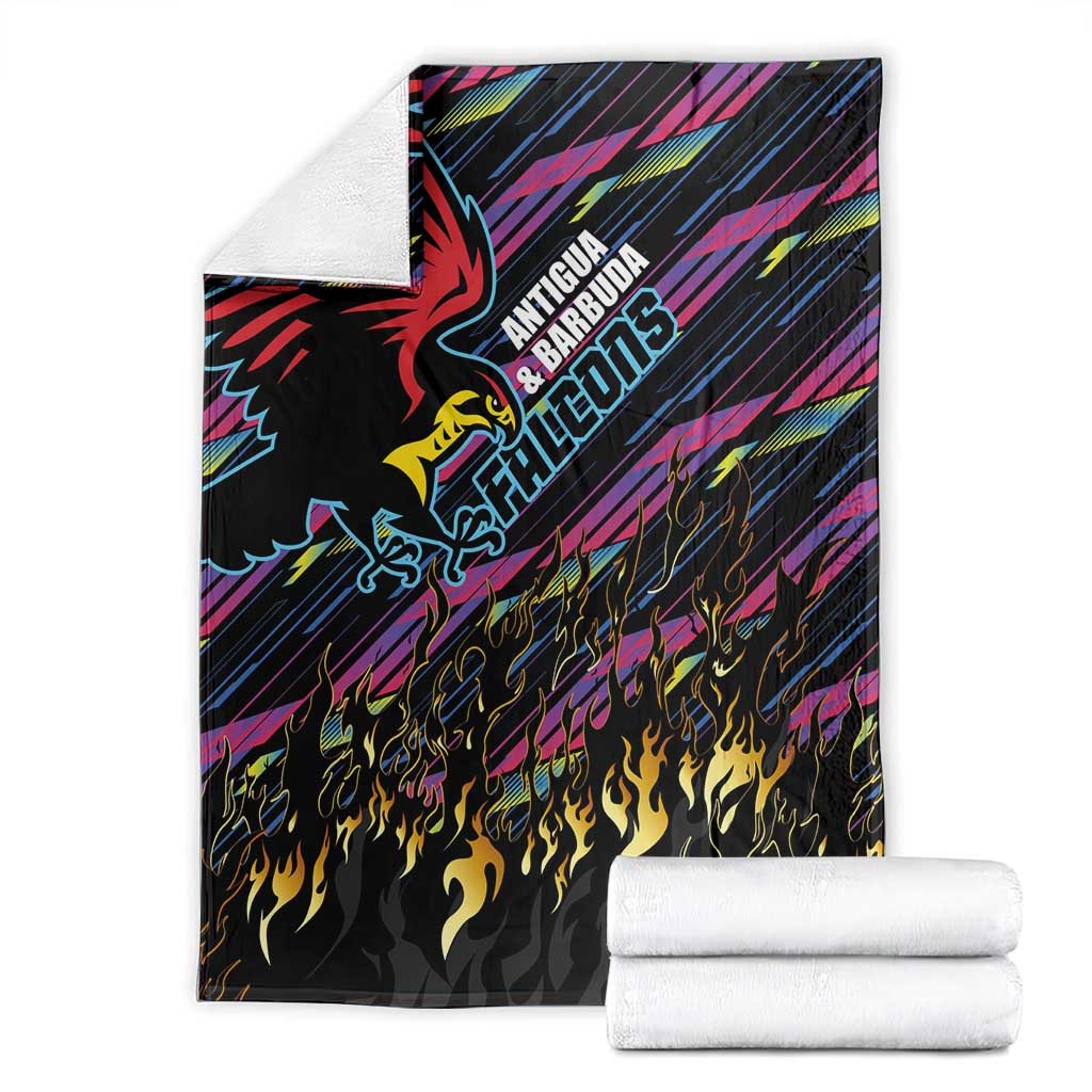 Antigua & Barbuda Cricket Falcons Blanket Through The Fire - Wonder Print Shop