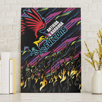 Antigua & Barbuda Cricket Falcons Canvas Wall Art Through The Fire - Wonder Print Shop
