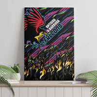 Antigua & Barbuda Cricket Falcons Canvas Wall Art Through The Fire - Wonder Print Shop
