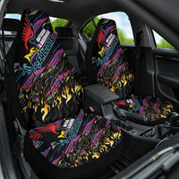 Antigua & Barbuda Cricket Falcons Car Seat Cover Through The Fire - Wonder Print Shop