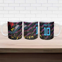 Custom Antigua & Barbuda Cricket Falcons Ceramic Mug Through The Fire - Wonder Print Shop