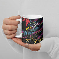 Custom Antigua & Barbuda Cricket Falcons Ceramic Mug Through The Fire - Wonder Print Shop