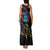 Custom Antigua & Barbuda Cricket Falcons Family Matching Tank Maxi Dress and Hawaiian Shirt Through The Fire - Wonder Print Shop