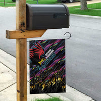 Antigua & Barbuda Cricket Falcons Garden Flag Through The Fire - Wonder Print Shop