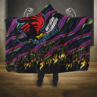 Antigua & Barbuda Cricket Falcons Hooded Blanket Through The Fire - Wonder Print Shop