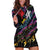 Custom Antigua & Barbuda Cricket Falcons Hoodie Dress Through The Fire - Wonder Print Shop