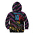 Custom Antigua & Barbuda Cricket Falcons Kid Hoodie Through The Fire - Wonder Print Shop