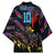 Custom Antigua & Barbuda Cricket Falcons Kimono Through The Fire - Wonder Print Shop