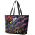 Antigua & Barbuda Cricket Falcons Leather Tote Bag Through The Fire - Wonder Print Shop