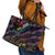 Antigua & Barbuda Cricket Falcons Leather Tote Bag Through The Fire - Wonder Print Shop