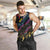 Custom Antigua & Barbuda Cricket Falcons Men Tank Top Through The Fire - Wonder Print Shop