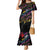Custom Antigua & Barbuda Cricket Falcons Mermaid Dress Through The Fire - Wonder Print Shop