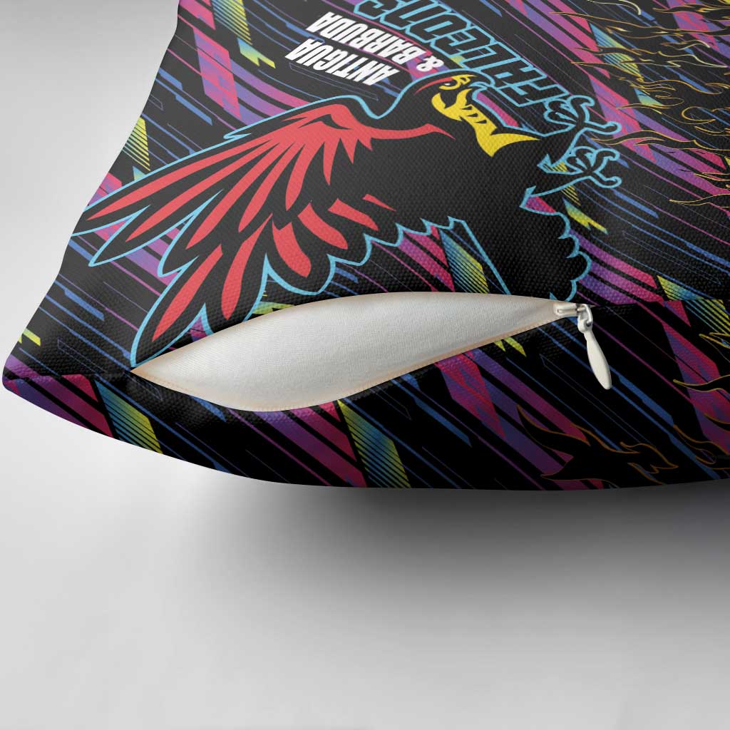 Antigua & Barbuda Cricket Falcons Pillow Cover Through The Fire - Wonder Print Shop