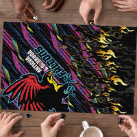 Antigua & Barbuda Cricket Falcons Puzzle Through The Fire - Wonder Print Shop