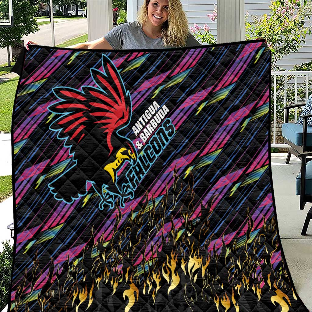 Antigua & Barbuda Cricket Falcons Quilt Through The Fire - Wonder Print Shop