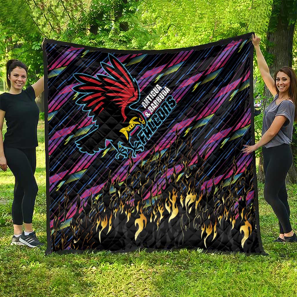 Antigua & Barbuda Cricket Falcons Quilt Through The Fire - Wonder Print Shop