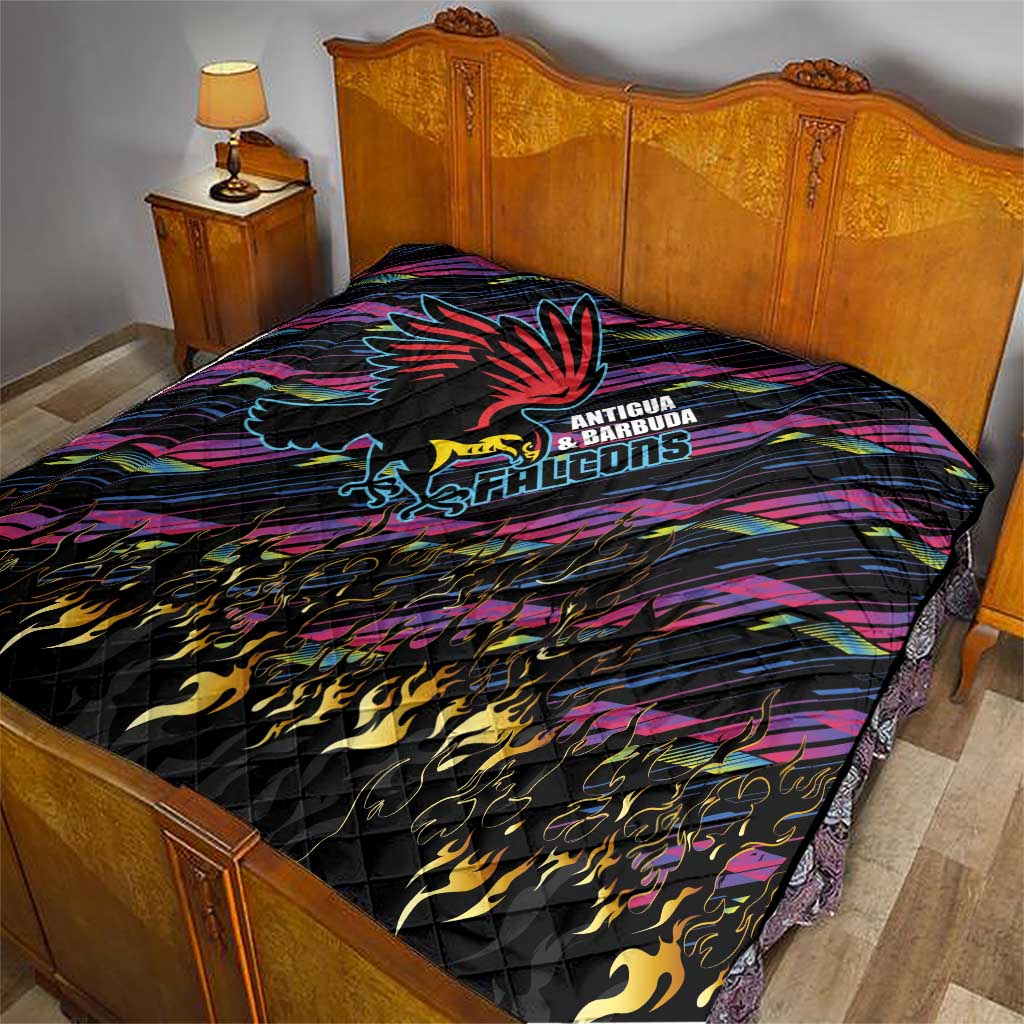 Antigua & Barbuda Cricket Falcons Quilt Through The Fire - Wonder Print Shop