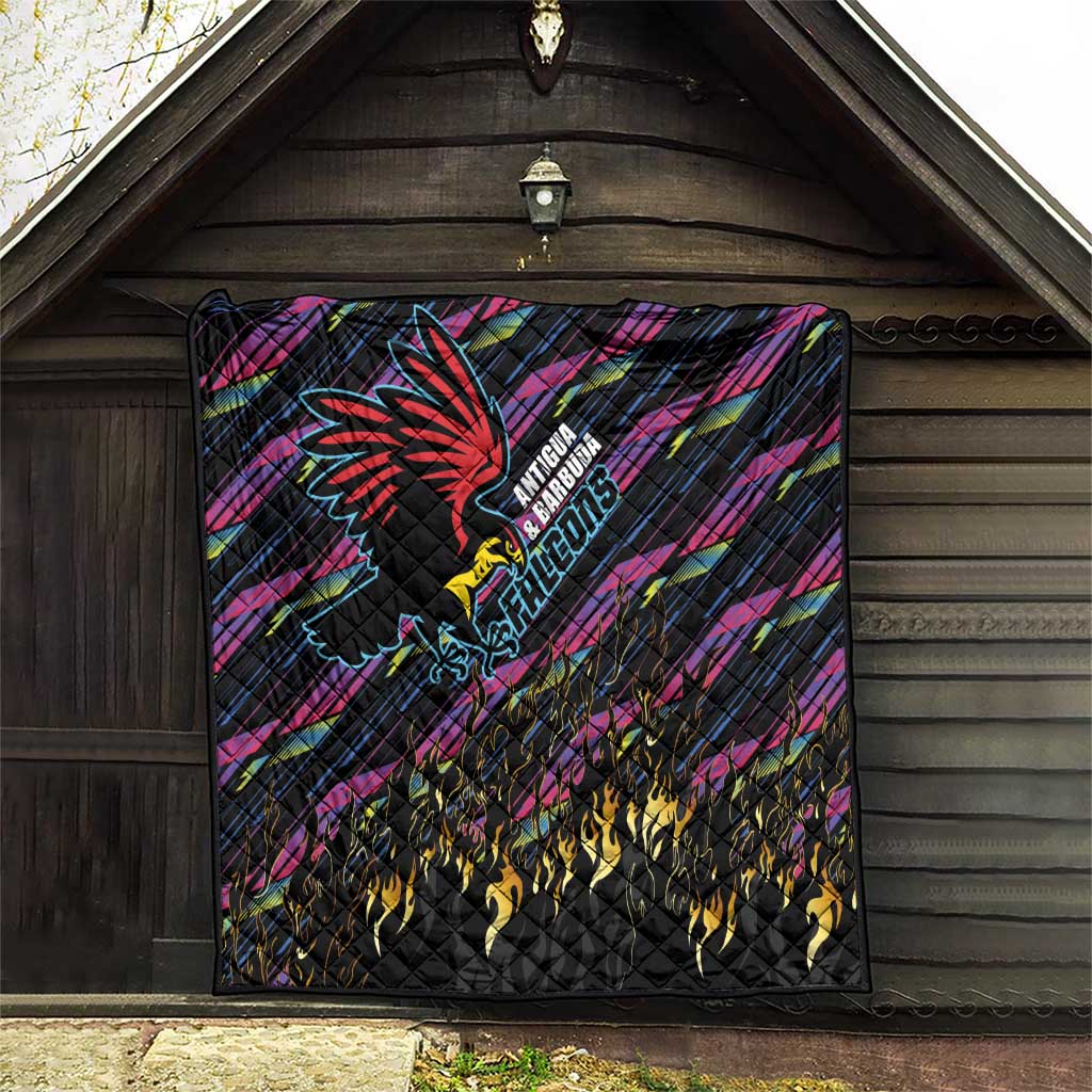 Antigua & Barbuda Cricket Falcons Quilt Through The Fire - Wonder Print Shop