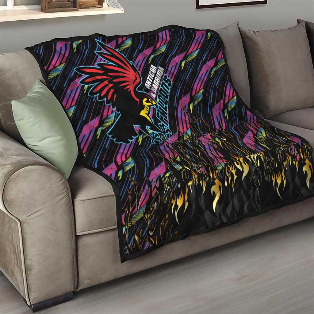Antigua & Barbuda Cricket Falcons Quilt Through The Fire - Wonder Print Shop