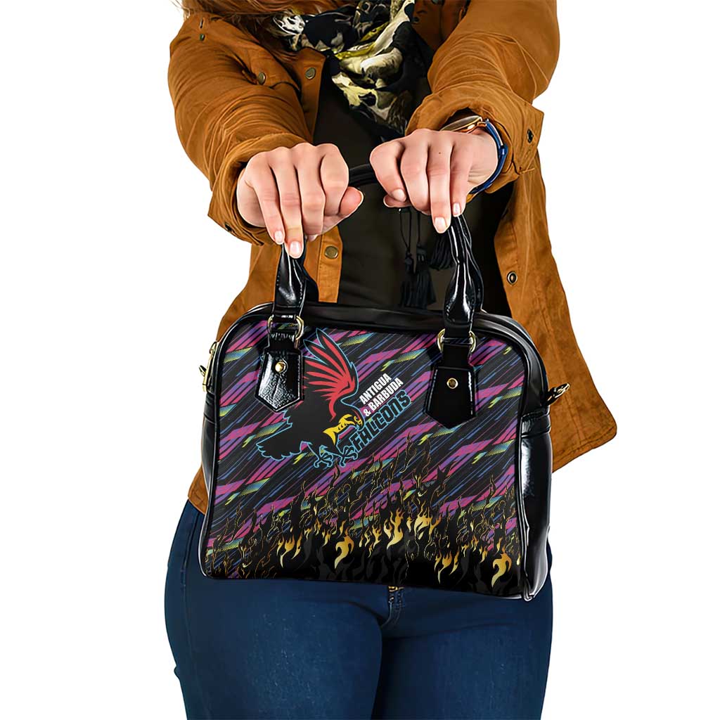 Antigua & Barbuda Cricket Falcons Shoulder Handbag Through The Fire - Wonder Print Shop