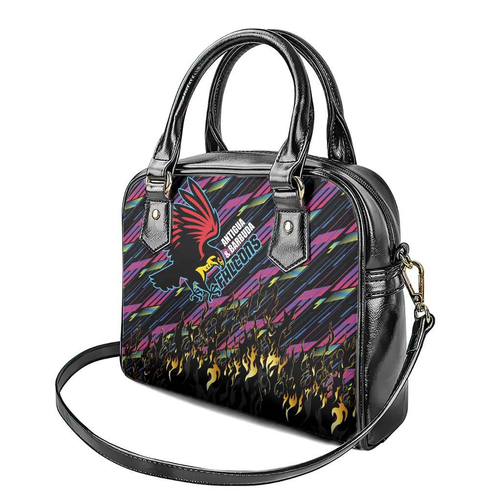Antigua & Barbuda Cricket Falcons Shoulder Handbag Through The Fire - Wonder Print Shop