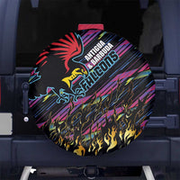 Antigua & Barbuda Cricket Falcons Spare Tire Cover Through The Fire - Wonder Print Shop